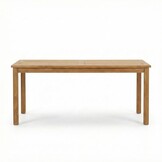 Singapore/Tulum Sahara Dust dining tuinset | 6 personen | teakhout + touw | 200cm
