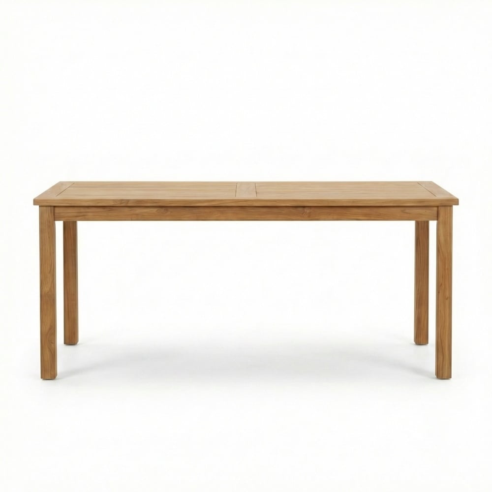 Singapore/Tulum Sahara Dust dining tuinset | 6 personen | teakhout + touw | 200cm