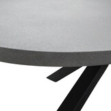 Stockholm/Lucca dining tuinset | 4 personen | polystone + wicker | 200cm