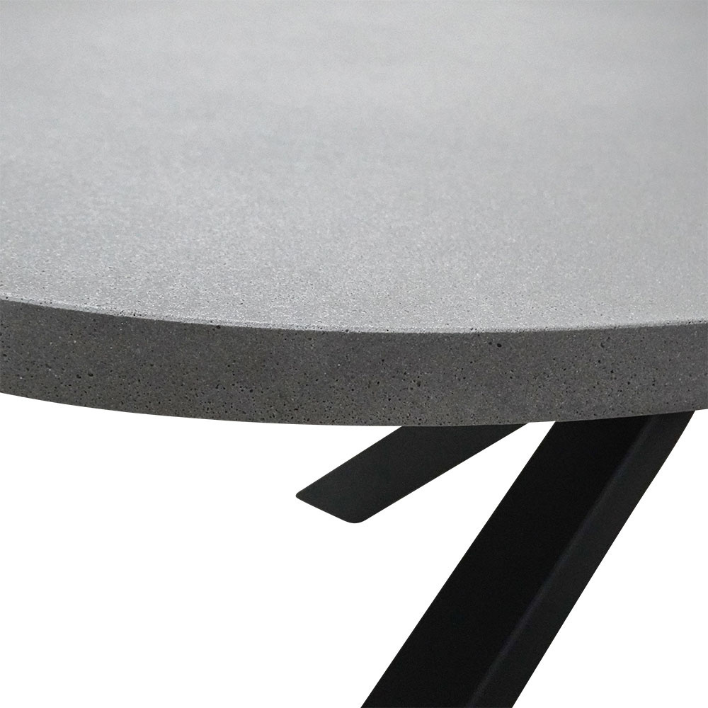 Stockholm/Lucca dining tuinset | 4 personen | polystone + wicker | 200cm