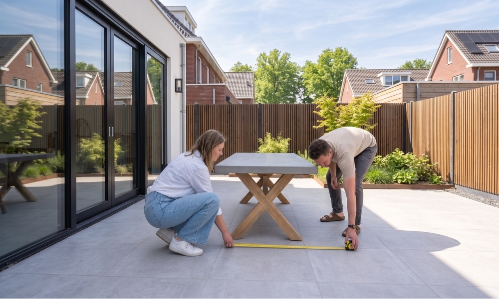 Hoeveel ruimte heb je nodig voor een tuinset?
