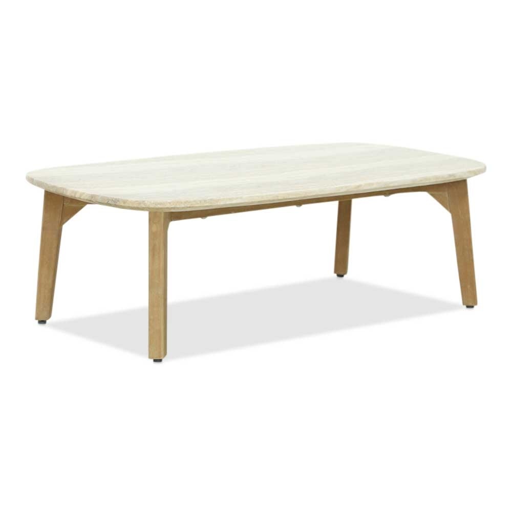 Matera stoel-bank loungeset 5 personen incl. tafel | eucalyptus + touw | zand/Light Teaklook | 4-delig