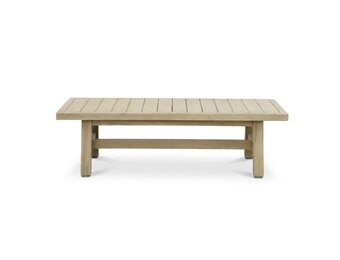 Rivello loungetafel | hardhout | light teak look | 127cm
