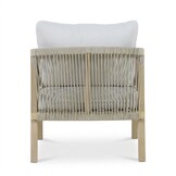 Rivello stoel-bank loungeset 5 personen incl loungetafel | touw + hardhout | zand