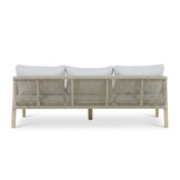 Rivello stoel-bank loungeset 5 personen incl loungetafel | touw + hardhout | zand