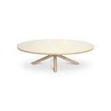 Serenza dining tuinset | 6 personen | sintered stone + aluminium | Marble | 240cm ovaal