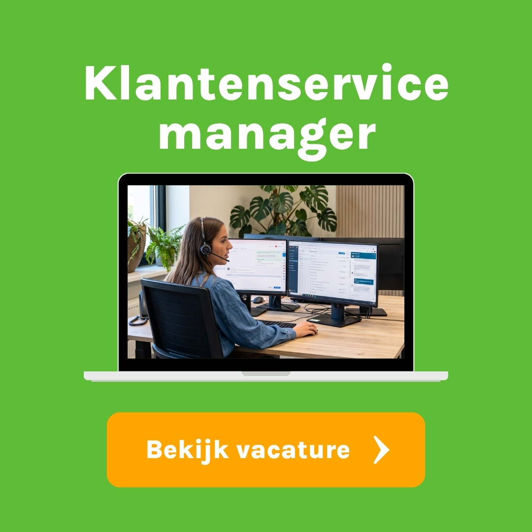 Klantenservice-manager-vacature