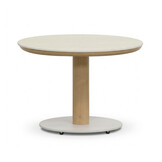 Bellagio koffietafel | sintered stone + aluminium | Marble | 60cm rond