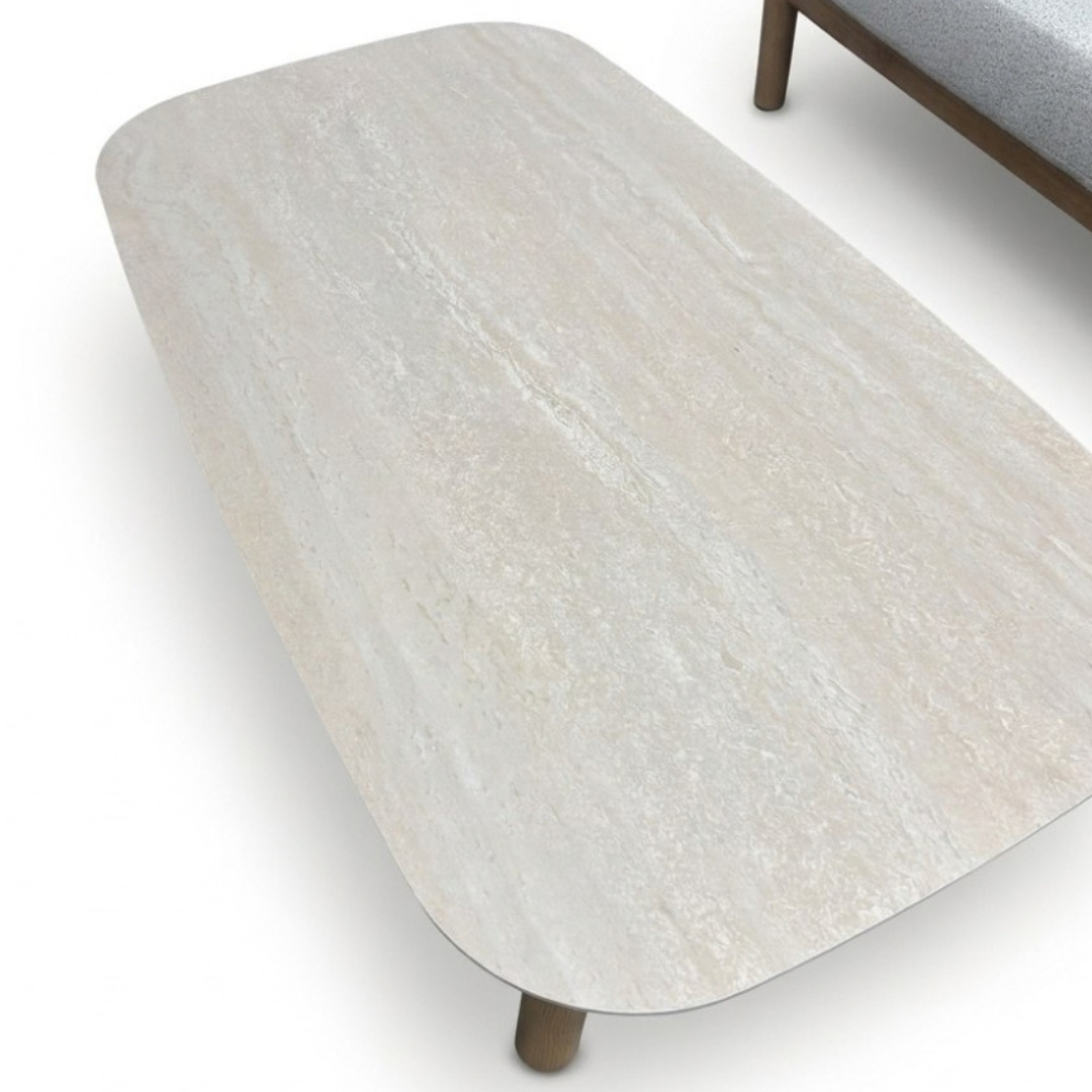 Serenza stoel-bank loungeset | touw + aluminium | beige | 4-delig