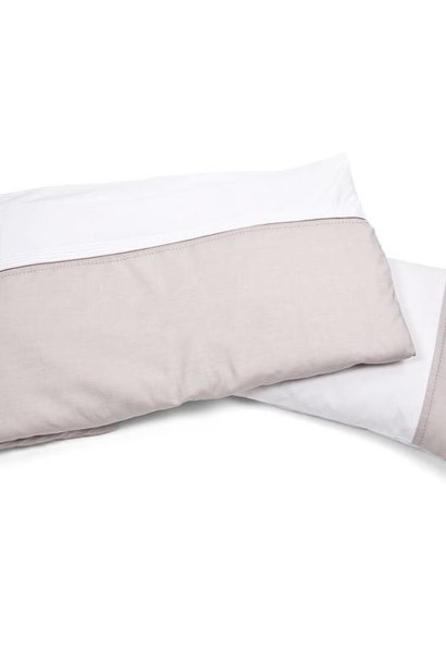 Duvet Cover & Pillow case Oxford Taupe