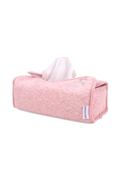Kleenex box cover Chevron Pink Melange