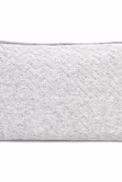 Toilettas Chevron Light Grey Melange