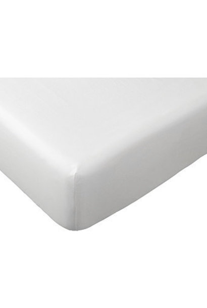Fitted sheet cotton sateen for crib & pram mattress