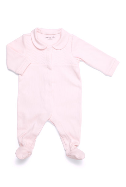 Baby suit Chevron Light Pink