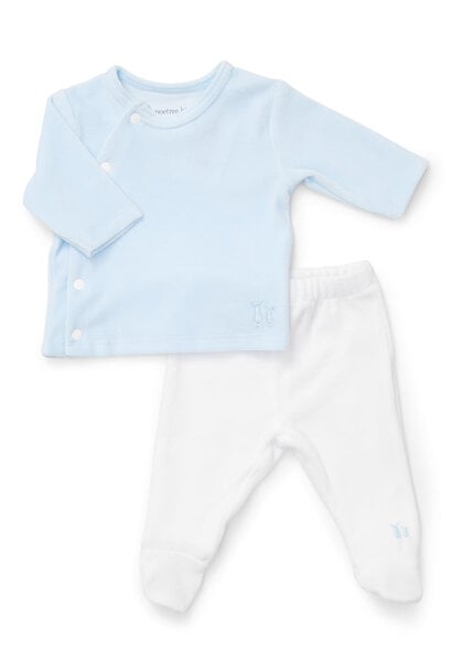 Comfy Velours Baby Set Baby blue