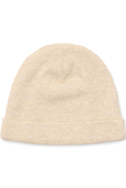 Baby hat Ollie & Olivia 2x2 rib Sand
