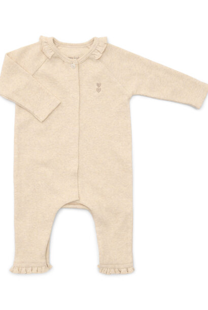 Olivia Baby suit 2x2 rib Sand