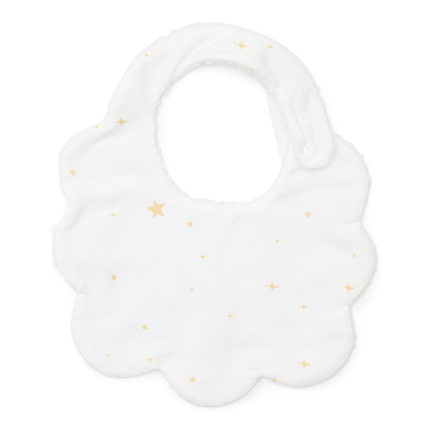 New Born bib printed star Étoile Sand-4