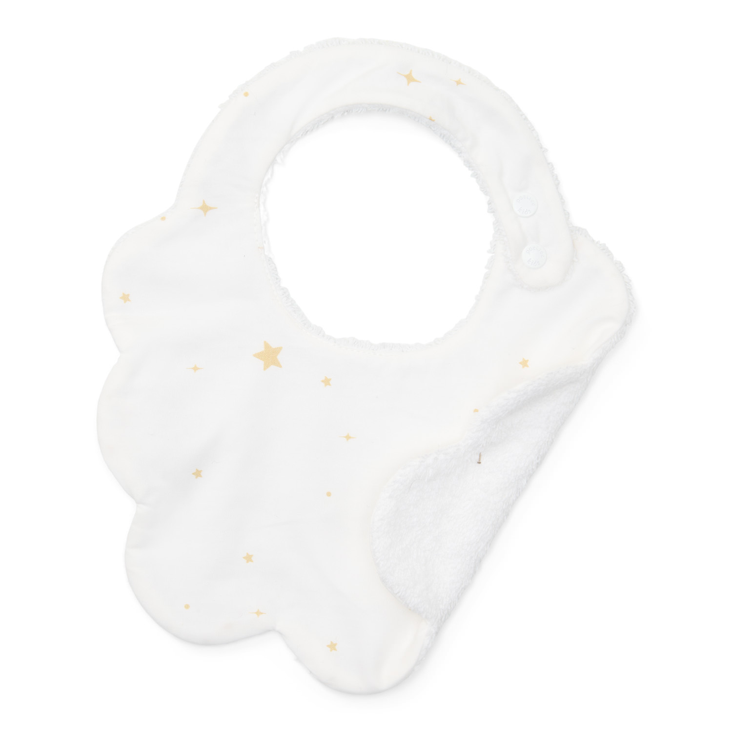 New Born bib printed star Étoile Sand-1