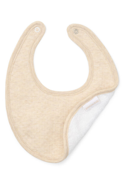 New Born bib round Étoile Sand