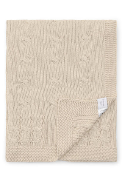 Marbella wiegdeken katoen Beige