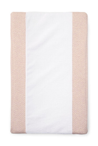 Housse matelas à langer Chevron Light Camel