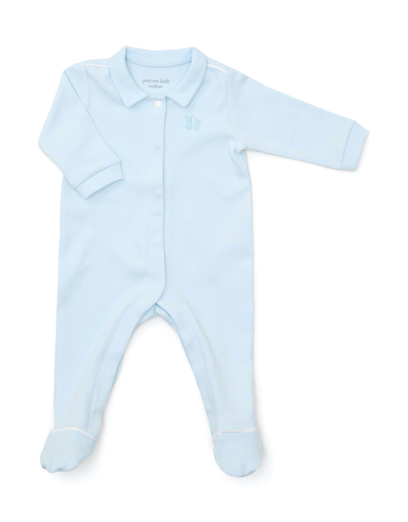 Combinaison bébé Jamie Bleu clair-1