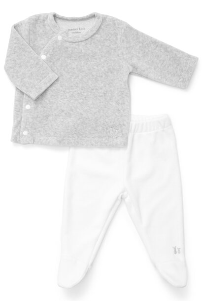 Ensemble confort bébé Gris clair