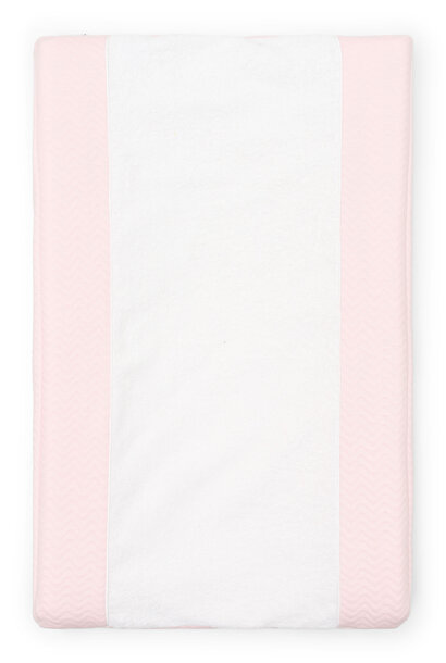 Changing mat cover Chevron Light Pink