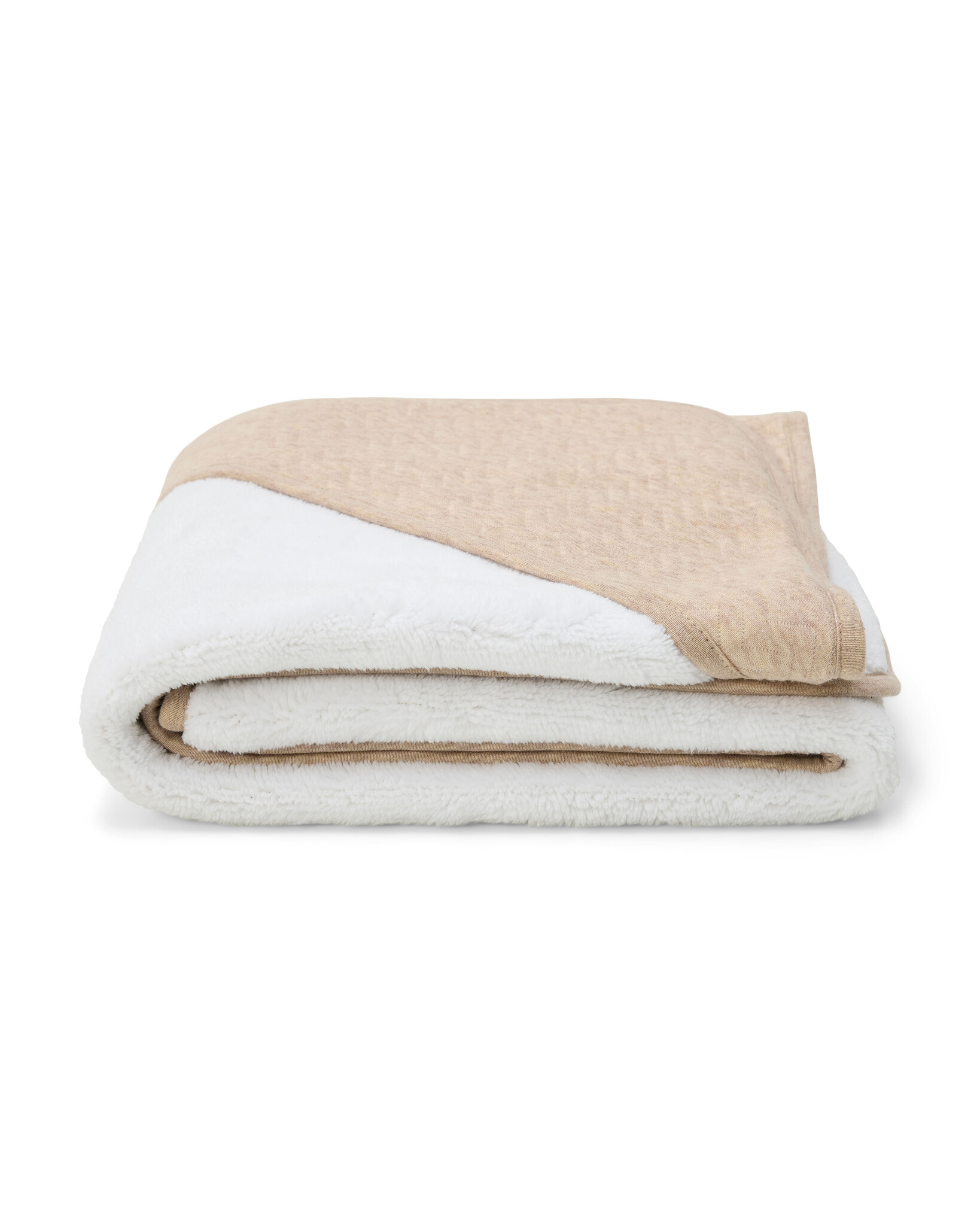 Couverture enveloppante Chevron Light Camel-2