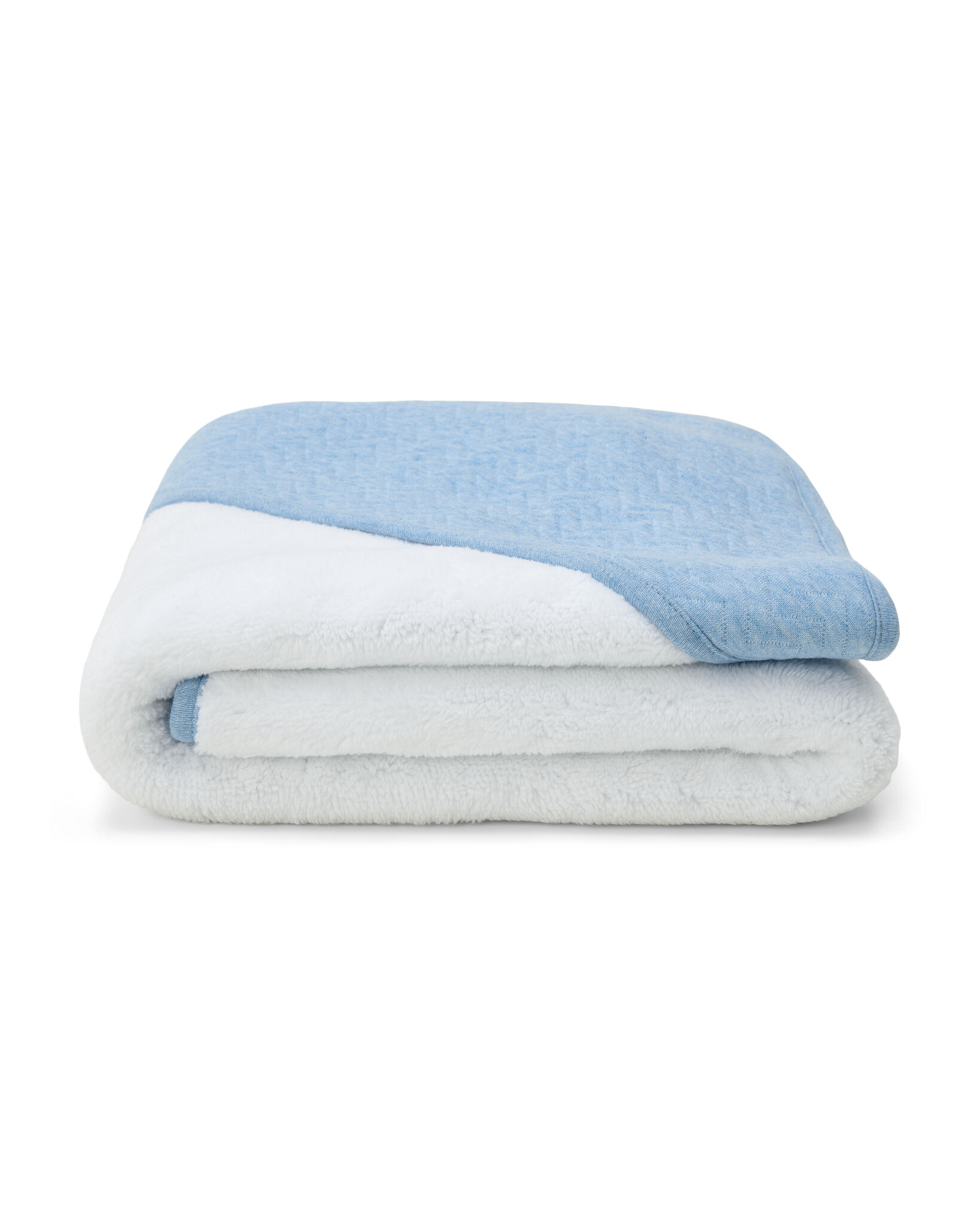 Wrapping blanket Chevron Denim Blue-2