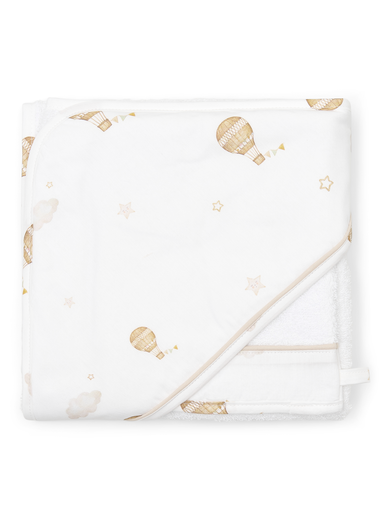 Little Voyager Cape de bain & gant de toilette-3