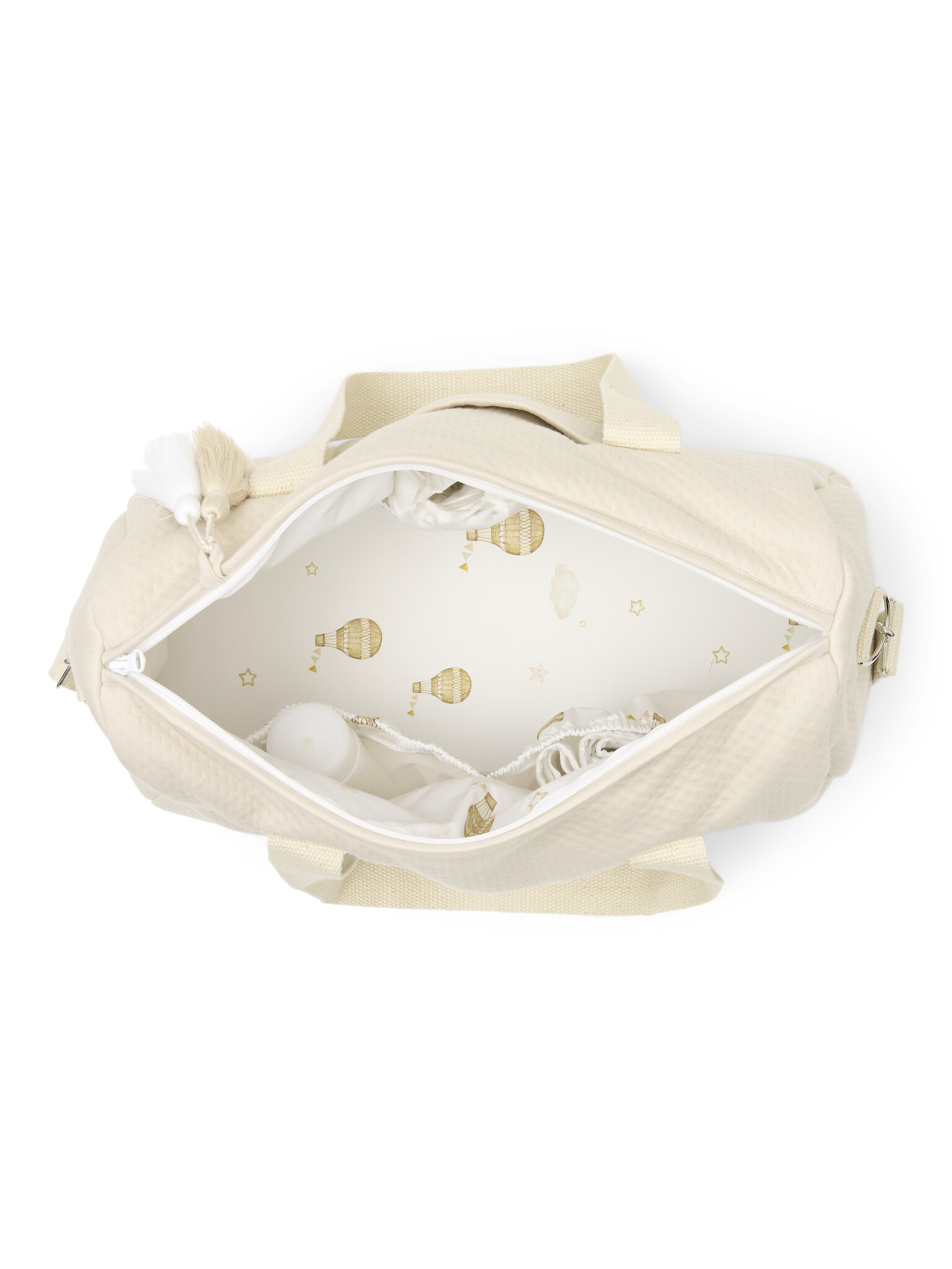 Beige Nursery Bag Little Voyager-2