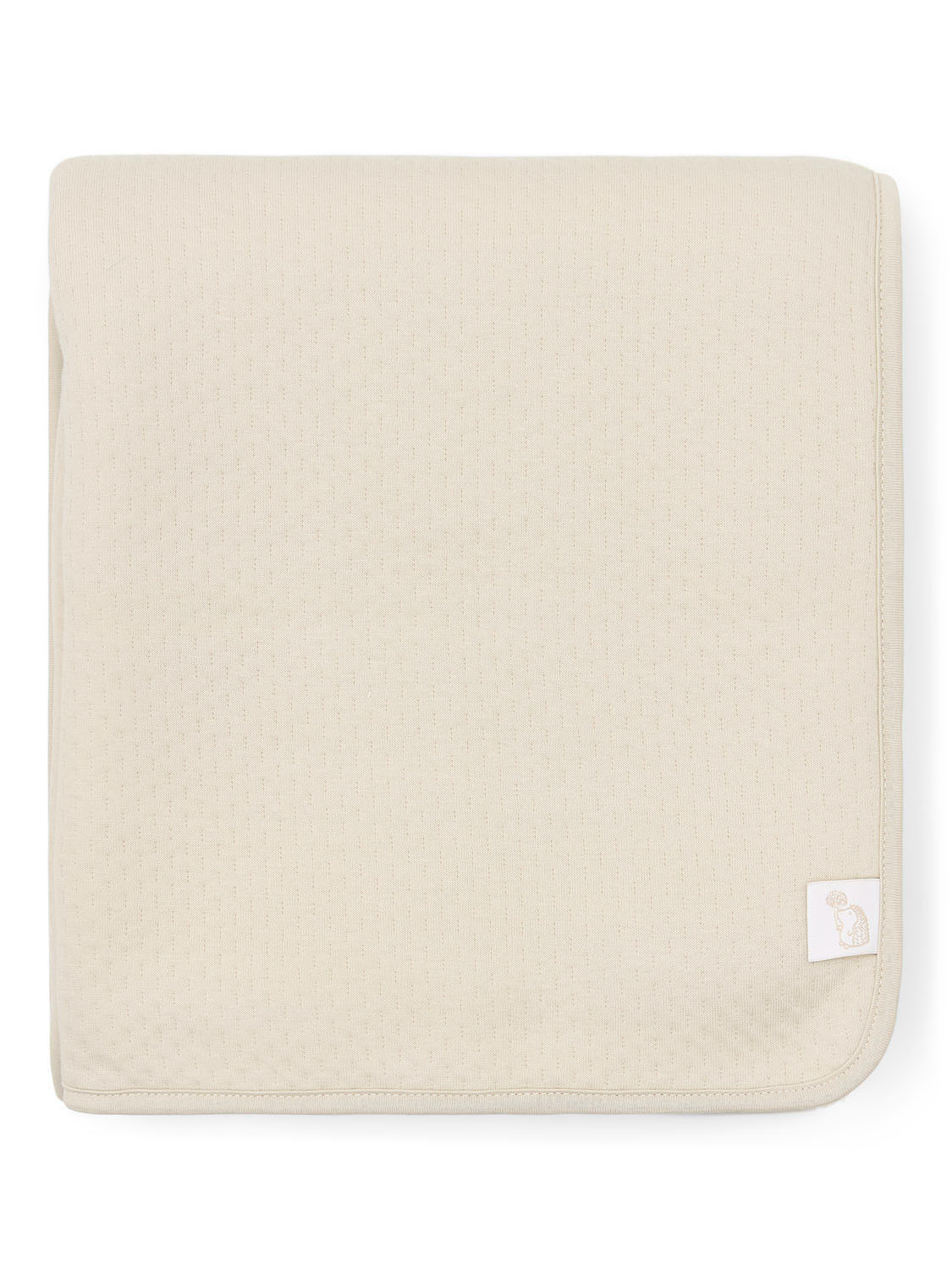 Beige Crib blanket with fleece Little Voyager-4