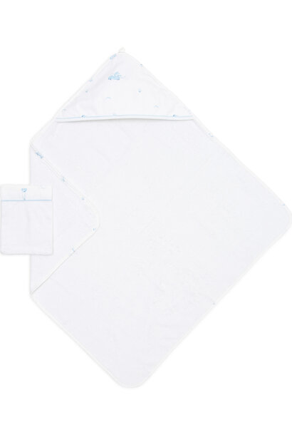 Cape de bain & gant de toilette