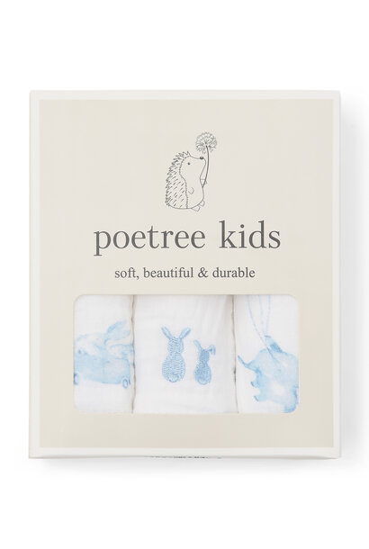 Linges en coton Blue Dreams