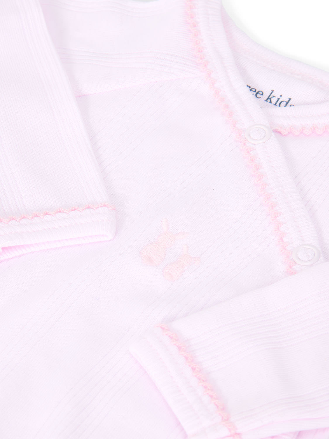 Baby Body Long Sleeve Teddy Soft Pink-2