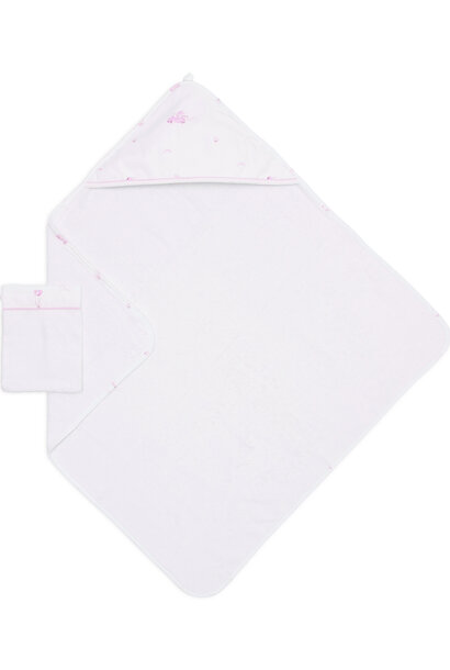 Cape de bain & gant de toilette