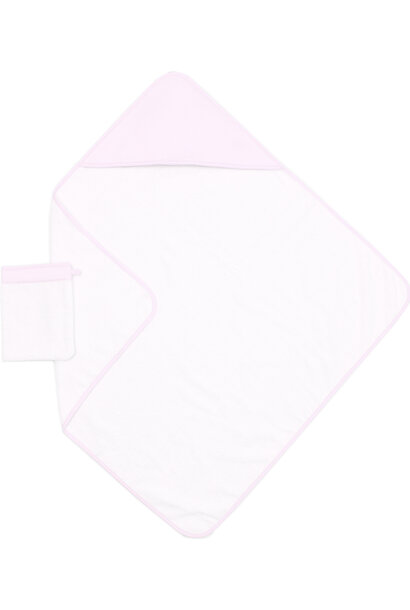Pink Dreams Badcape & washandje