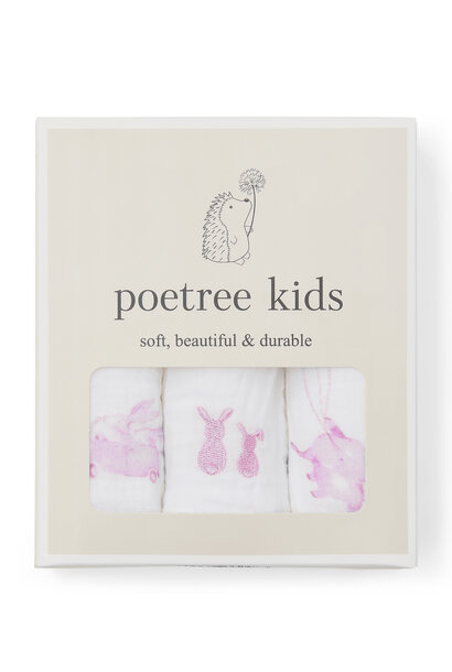 Linges en coton Pink Dreams