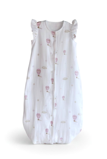 Tetra Sac de couchage 90cm Ruffle Little Voyager Pink