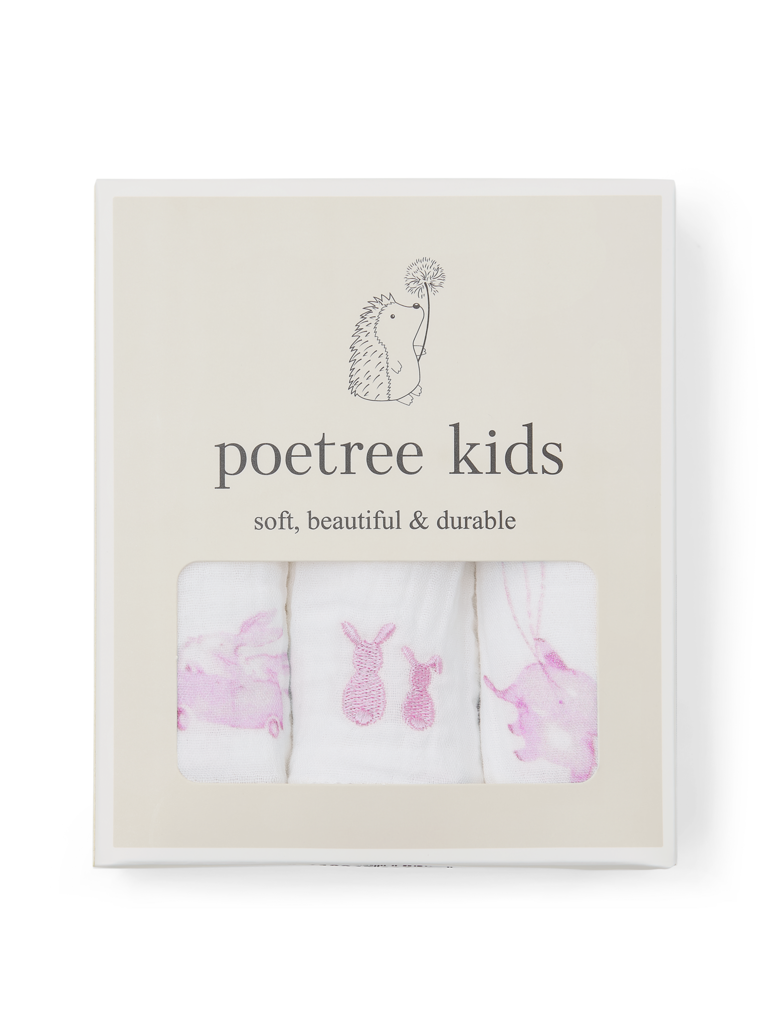Linges en coton Pink Dreams-1