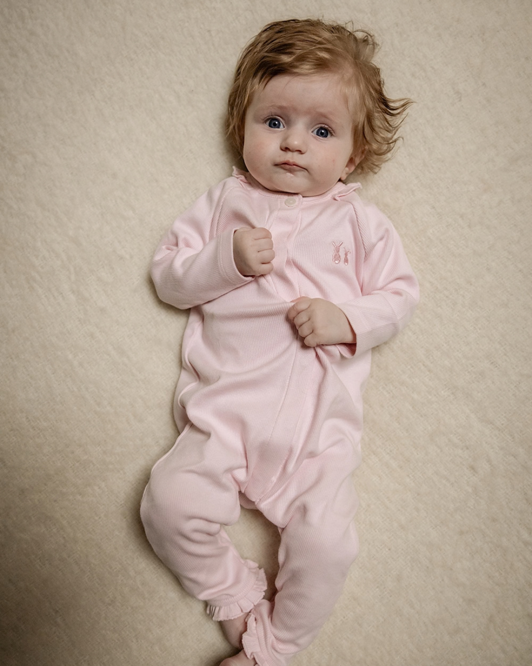 Olivia babypakje 2x2 rib Soft Pink-2
