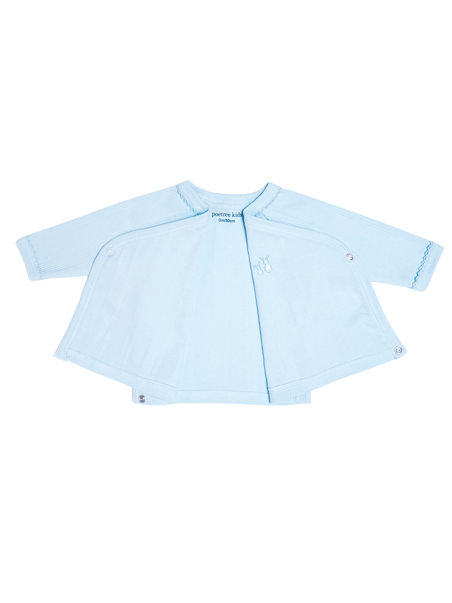 Ensemble Nouveau-né Teddy Blue Ciel-4