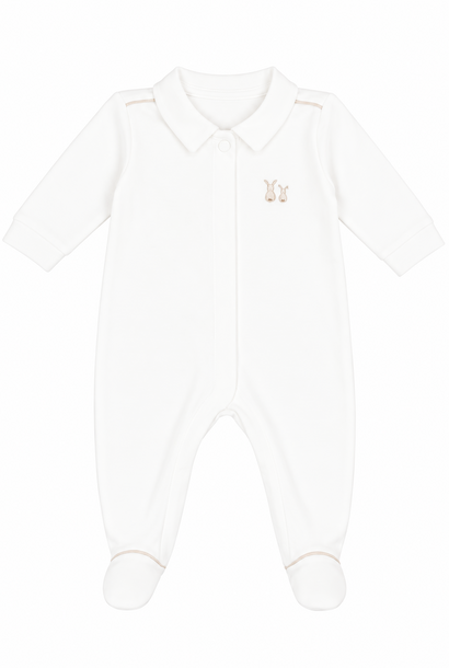 Combinaison bébé Jamie Blanc