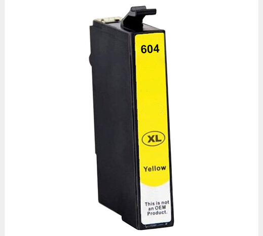 Pcman C13T10H44010 / 604XL Gelbe Tintenpatrone - Hausmarke für Epson