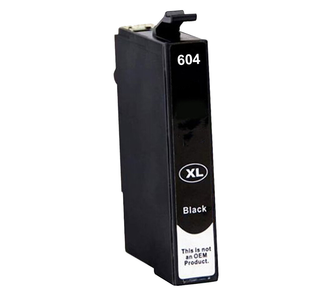 Pcman C13T10H14010 / 604XL Schwarze Tintenpatrone - Hausmarke für Epson