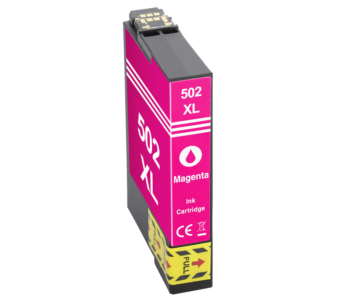 Pcman C13T02W34010 / 502XL magenta inktcartridge - huismerk voor Epson
