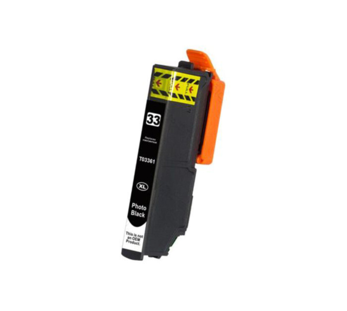 Merkloos T3361 zwart inktcartridge - huismerk voor Epson