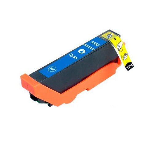 Merkloos T3362 / C13T33624010 cyaan inktcartridge - huismerk voor Epson Merkloos T3362 / C13T33624010 cyaan inktcartridge - huismerk voor Epson